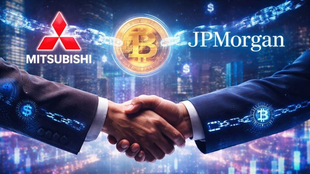 JPMorgan Blockchain ကိုသံုးတော့မယ့် Mitsubishi