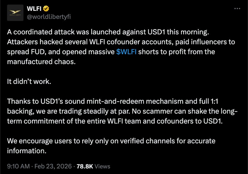 Trump ရဲ့ Stablecoin အပေါ် ပူးပေါင်းတိုက်ခိုက်မှုများ အရေးနိမ့်