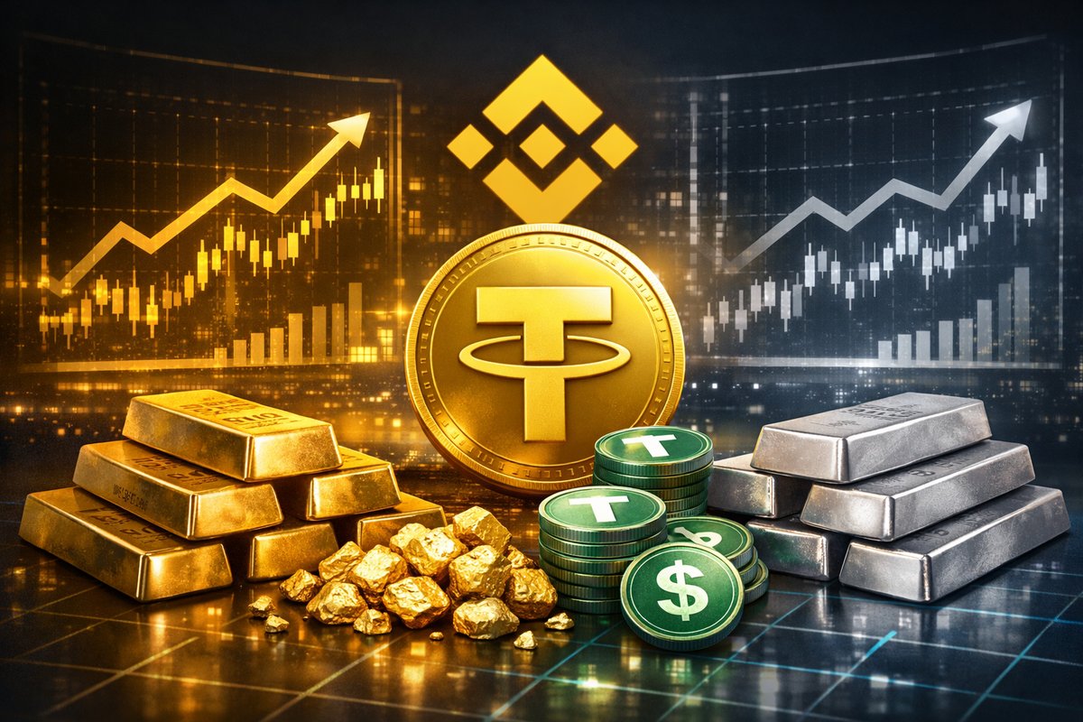 Binance မှာ ရွှေနဲ့ငွေကို USDT နဲ့ Future နိုင်ပြီ