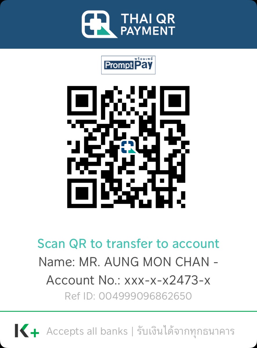 Thailand Bank QR Code